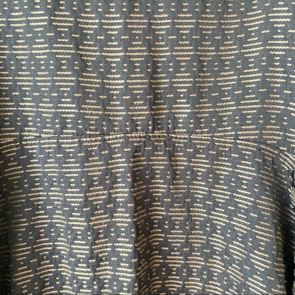 Cassis women’s fit and flare high low hem black and brown skirt. Size 12 - Picture 5 of 9